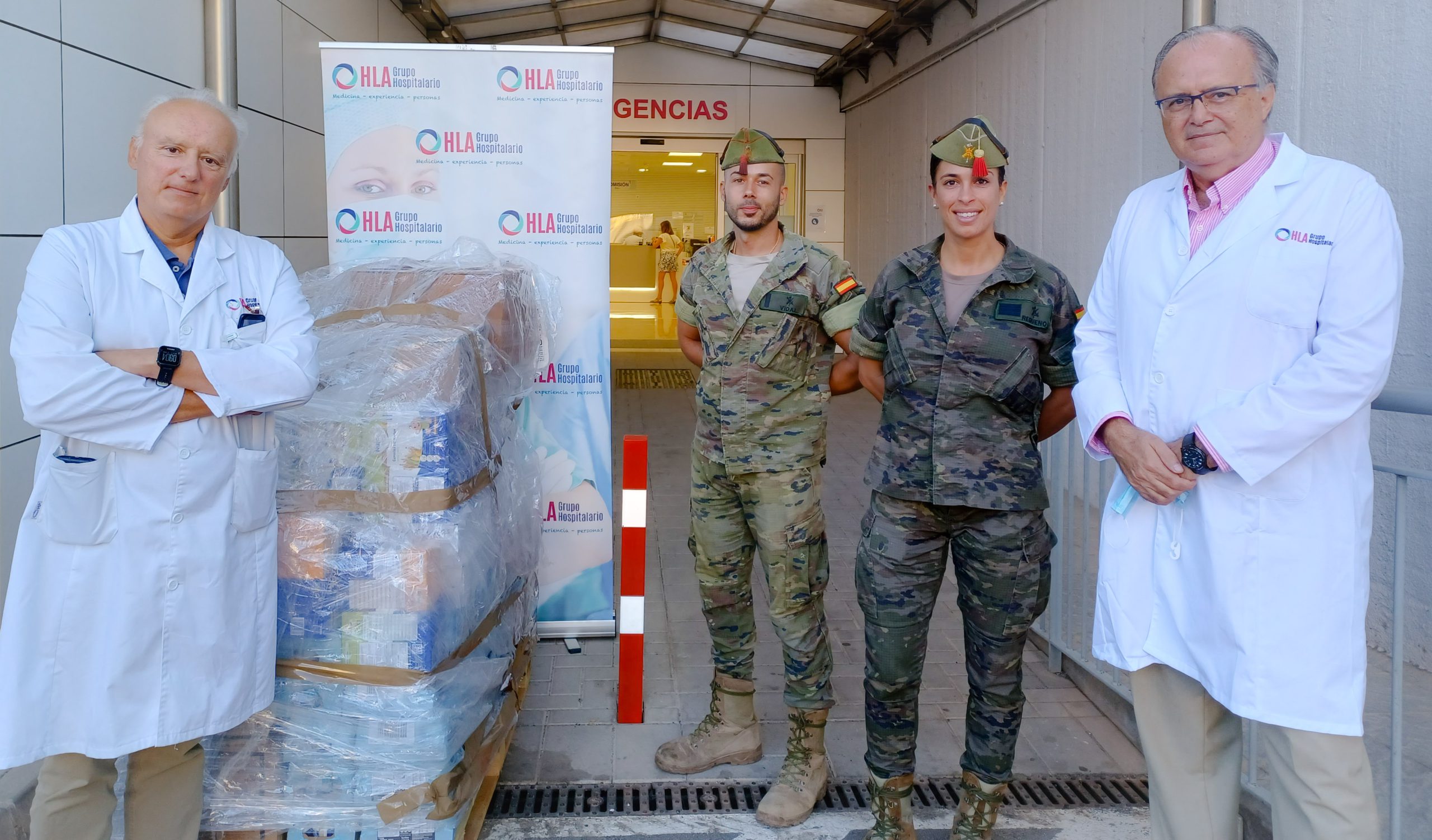 HLA dona material sanitario al Líbano